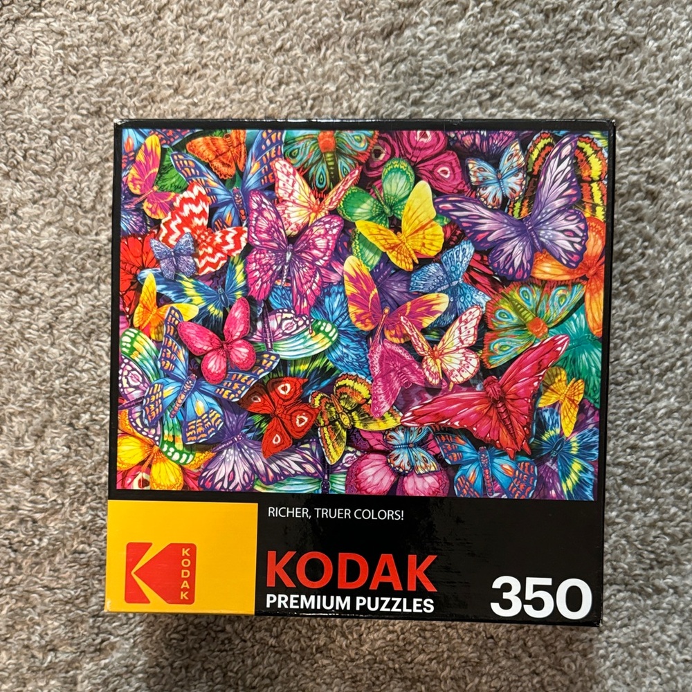 Kodak Colorful Butterfly Puzzle